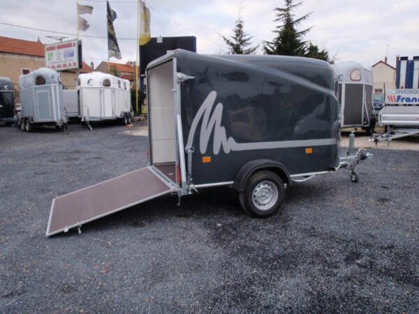 REMOLQUE PARA MOTOCICLETA CERRADO DEBON CARGO 1300 - Imagen 3