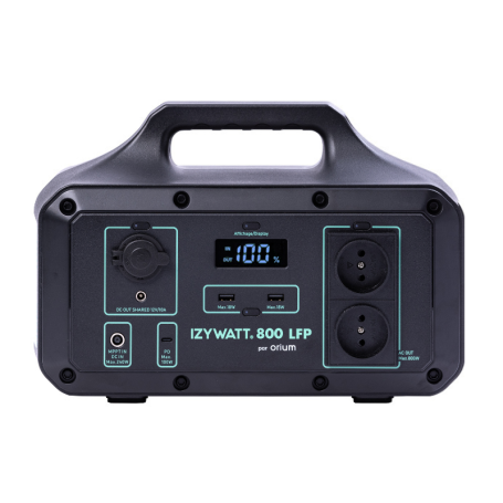 Central eléctrica portátil LFP IZYWATT 800